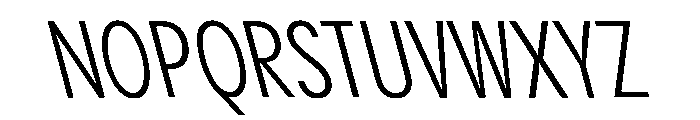 Pangram Sans Slim Variable Pangram Sans Variable 20 Font UPPERCASE