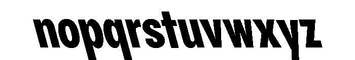 Pangram Sans Slim Variable Pangram Sans Variable 24 Font LOWERCASE