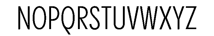 Pangram Sans Slim Variable Pangram Sans Variable 4 Font UPPERCASE