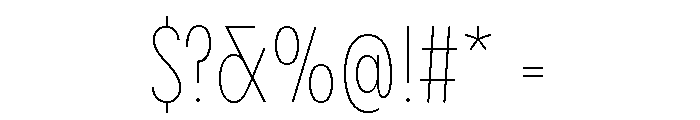 Pangram Sans Slim Variable Pangram Sans Variable Font OTHER CHARS