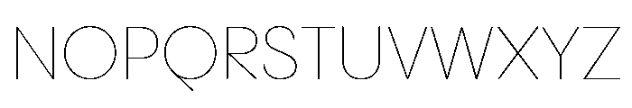 Pangram Sans Variable Font UPPERCASE
