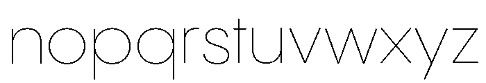 Pangram Sans Variable Font LOWERCASE