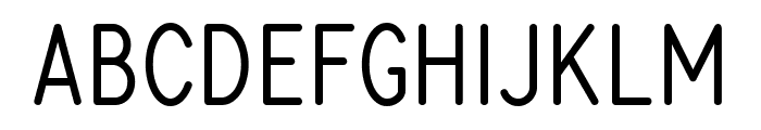 Pantograph Font UPPERCASE