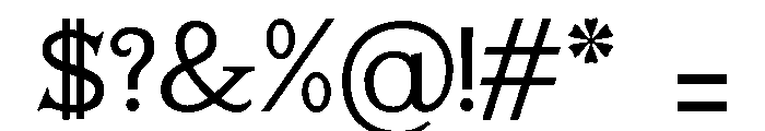 ParaRubber Medium 559fefb4 Font OTHER CHARS