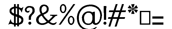 ParaRubber Medium 71ffa538 Font OTHER CHARS