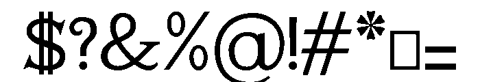 ParaRubber Medium B8d3676d Font OTHER CHARS