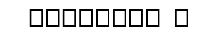 ParaRubber Medium Font OTHER CHARS