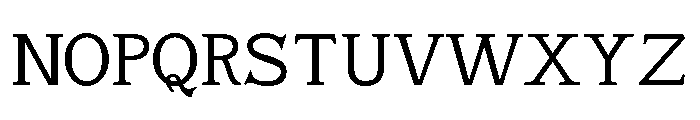 ParaRubber Medium Font UPPERCASE