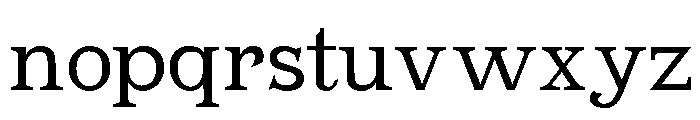 ParaRubber Medium Font LOWERCASE