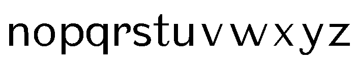 ParaRubberSans 67fc4948 Font LOWERCASE