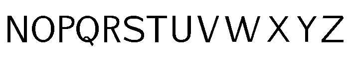 ParaRubberSans Font UPPERCASE
