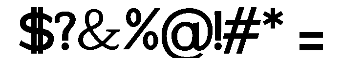 ParaRubberSansBold 35c172e2 Font OTHER CHARS