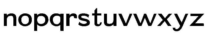 ParaRubberSansBold D6076c5b Font LOWERCASE