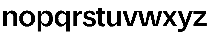 Parabolica Medium Font LOWERCASE