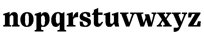 Paragraf Black Font LOWERCASE