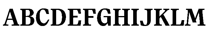 Paragraf Bold Font UPPERCASE
