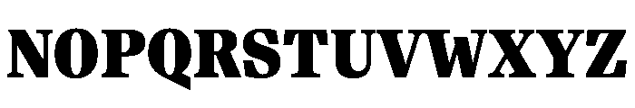 Paragraf Heavy Font UPPERCASE