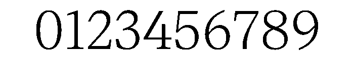 Paragraf Light Font OTHER CHARS
