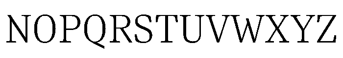 Paragraf Light Font UPPERCASE
