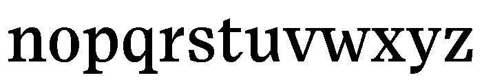 Paragraf Medium Font LOWERCASE