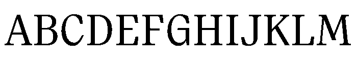 Paragraf Regular Font UPPERCASE