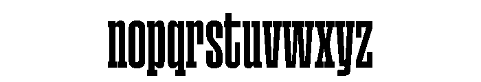 ParaisoTrial Bold Font LOWERCASE