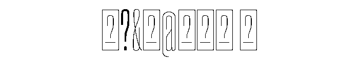 ParaisoTrial Light Font OTHER CHARS