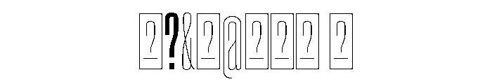 ParaisoTrial Regular Font OTHER CHARS