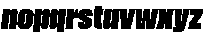 ParaisoTrial SansItalic Font LOWERCASE