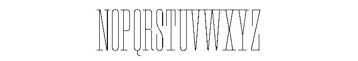 ParaisoTrial Thin Font UPPERCASE