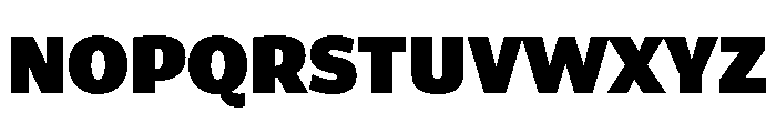 ParcloSans Black Font UPPERCASE