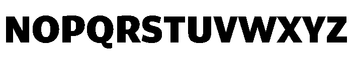 ParcloSans Bold Font UPPERCASE