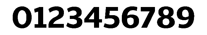 ParcloSans SemiBold Font OTHER CHARS