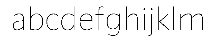 ParcloSans Thin FONT