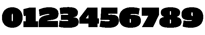 ParcloSans Ultra Font OTHER CHARS