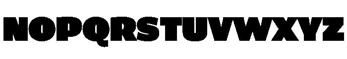 ParcloSans Ultra Font UPPERCASE