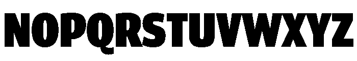 ParcloSansCondensed ExtraBlack Font UPPERCASE