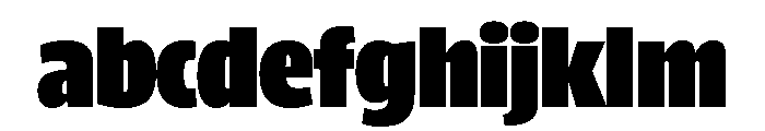 ParcloSansCondensed Ultra FONT