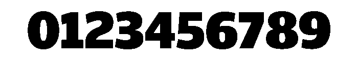 ParcloSansNarrow Black Font OTHER CHARS
