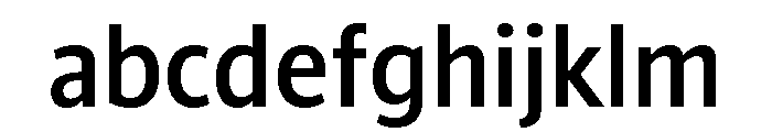 ParcloSansNarrow Medium FONT