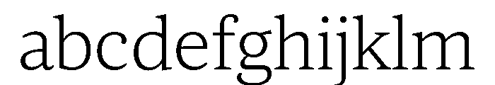 ParcloSerif Light FONT