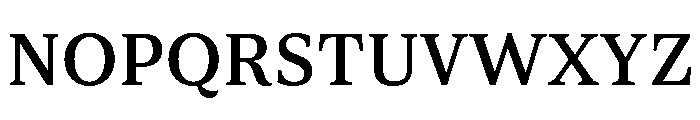 ParcloSerif Medium Font UPPERCASE