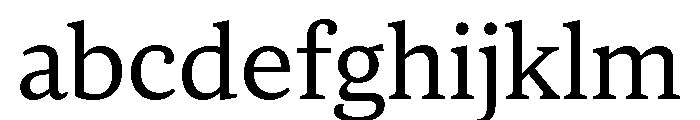 ParcloSerif Regular FONT