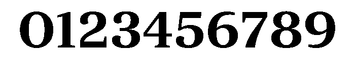 ParcloSerif SemiBold Font OTHER CHARS