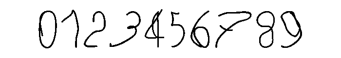Pardon Regular Font OTHER CHARS