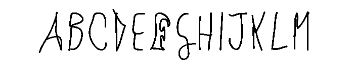 Pardon Regular Font UPPERCASE
