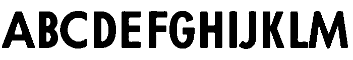 Passata Bold Font UPPERCASE