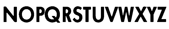 Passata Bold Font UPPERCASE