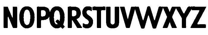 Passata Bold Font LOWERCASE