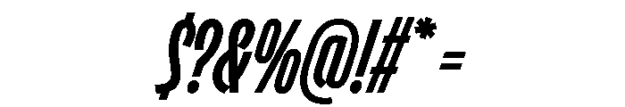 PathGrotesk Italic Font OTHER CHARS